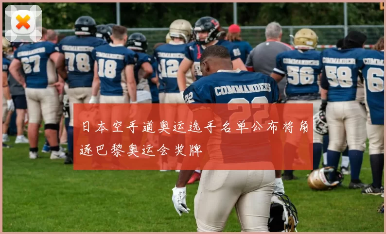 日本空手道奥运选手名单公布将角逐巴黎奥运会奖牌